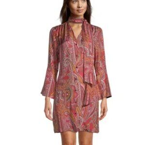 Brenna Paisley dress by Robert Graham